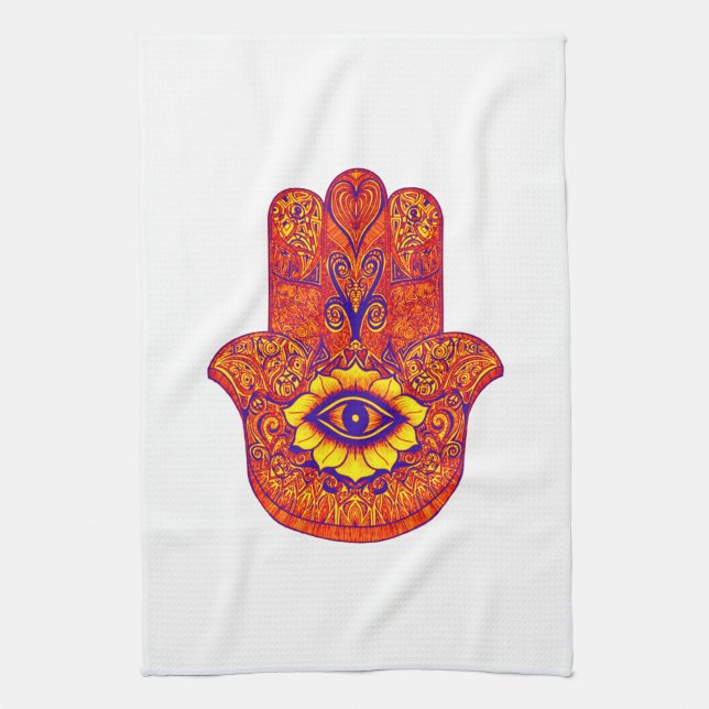 LOVE AND HARMONY TEA TOWEL (Vertical)