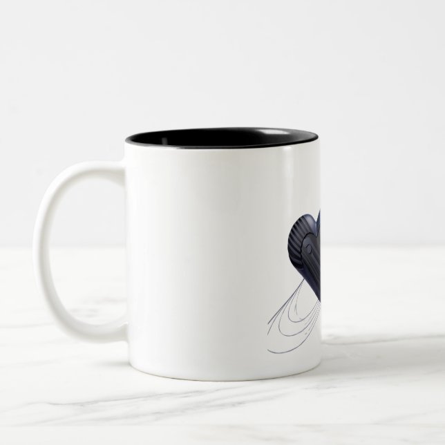 Love and Hearts Coffee Mug (Left)