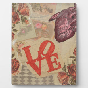 Love and Hearts Plaque