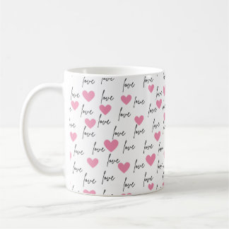 Love and Hearts Sweetheart Mug