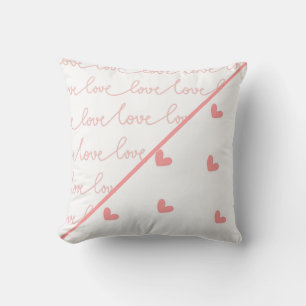 Love and Hearts Valentine's Day Cushion