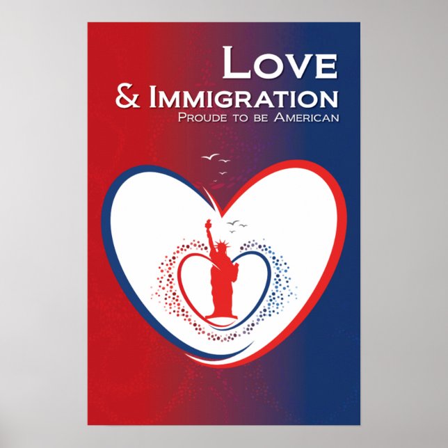 Love and Immigration -USA Poster (Front)