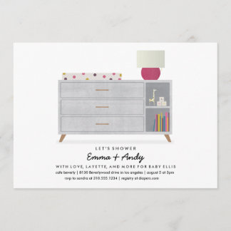 Love and Layette Baby Shower Invitations