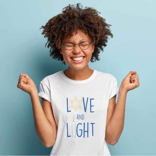 Love and Light Hannukah T-Shirt (Creator Uploaded)