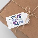 "Love and Light"  Hanukkah Label<br><div class="desc">"Love and Light"  Hanukkah design.</div>