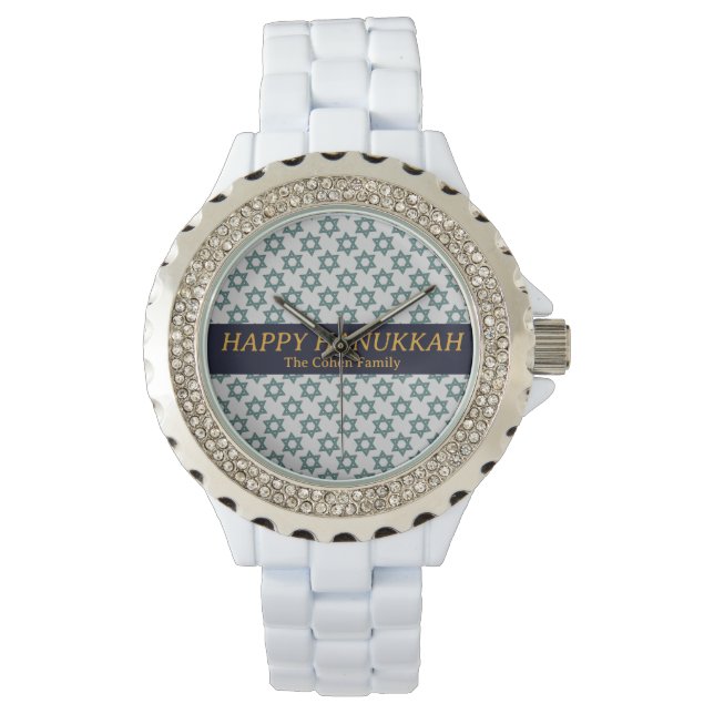 Love and Light | Simple Elegant Hanukkah family  Watch (Front)
