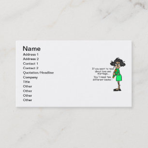 Love and Marriage Humour Business Card