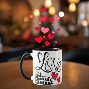 Love and Monument Personalised Mug