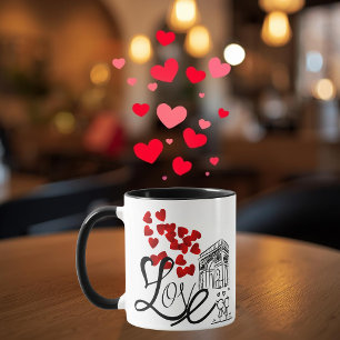 Love and Monument Personalized Mug