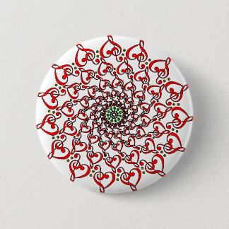Love and Music 6 Cm Round Badge