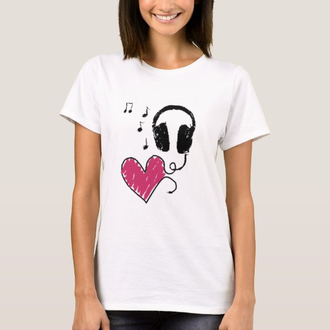 Love And Music T-Shirt (Front)