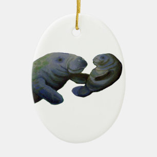 LOVE AND NURTURING CERAMIC ORNAMENT