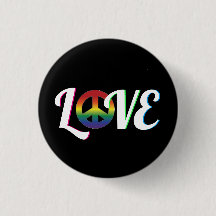 Love and Peace Hippy Retro