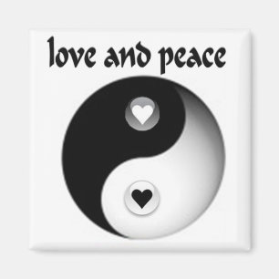 Love and Peace Magnet