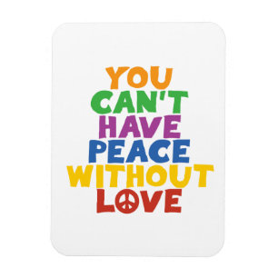 Love and Peace Magnet