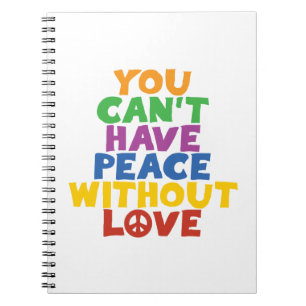 Love and Peace Notebook