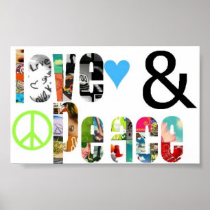 Love and Peace Poster