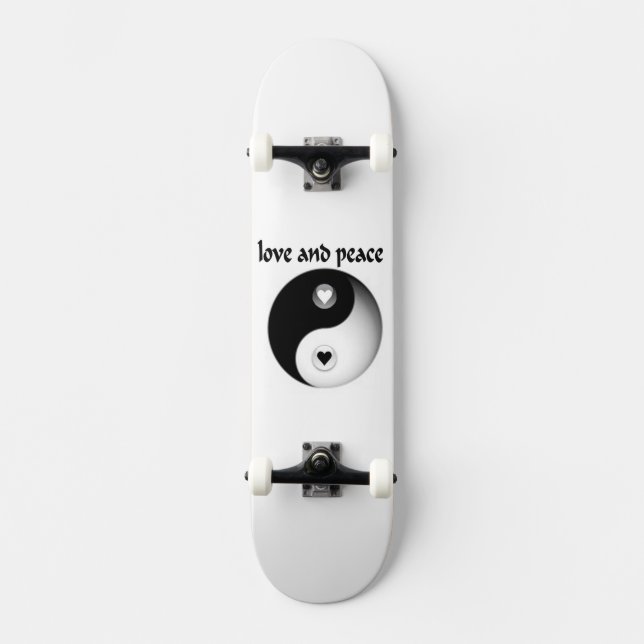 Love and Peace  Skateboard (Front)