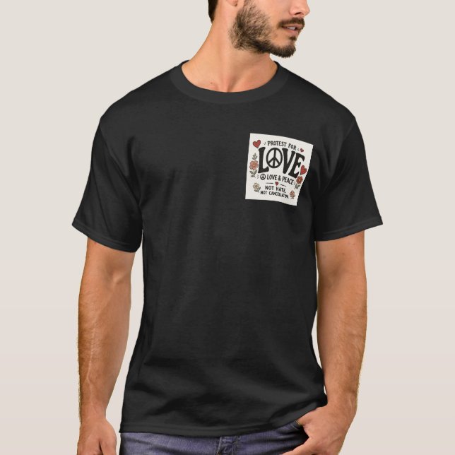 Love and peace T-Shirt (Front)