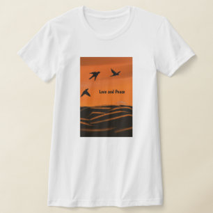 Love and Peace Women's T-Shirt