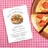 Love and Pizza Rehearsal Dinner