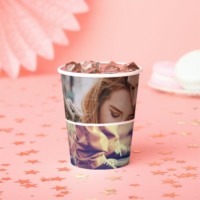 Love and Romance Celebrated Paper Cups (Insitu)