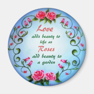 Love and Roses Magnet