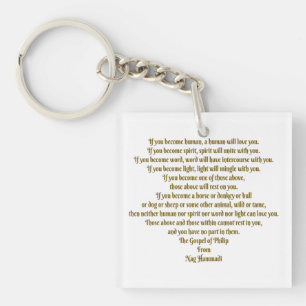 Love and Spirit Key Ring