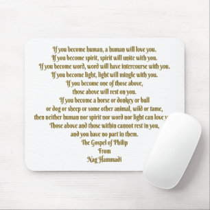 Love and Spirit Mouse Pad
