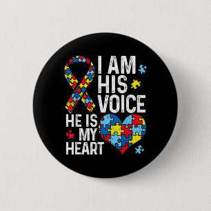 Love And Support Au Awareness Month Mum 6 Cm Round Badge