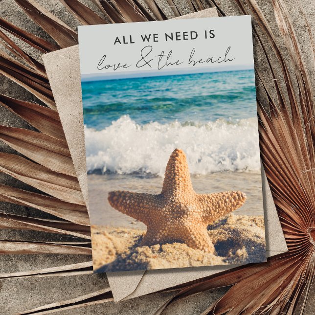 Love and the Beach Eloped Wedding Announcement (Creator Uploaded)