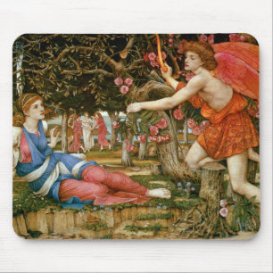 Love and the Maiden Mouse Pad
