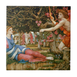 Love and the Maiden Tile