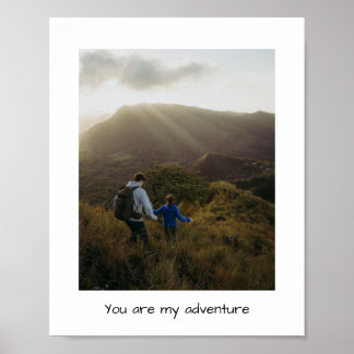 Love and wedding inspirational couple customisable poster