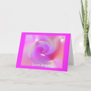 Love Angel Holiday Card