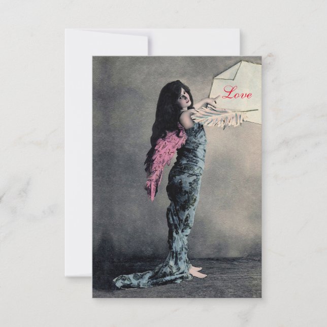 Love Angel - Invitations / RSVP / Card (Front)