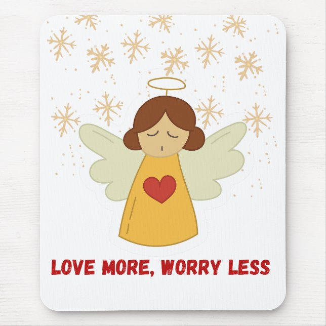Love angel mouse pad (Front)