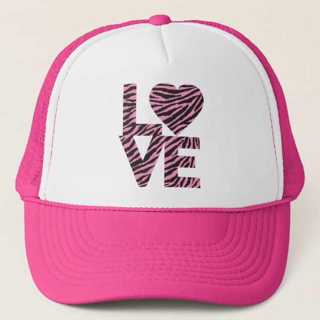 Love Animals Trucker Hat (Front)