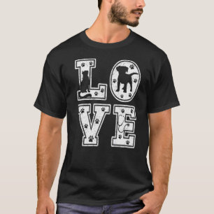 Love Animals Vet Tech Retro Veterinarian Technicia T-Shirt