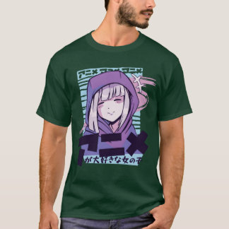 Love anime girl retro T-Shirt