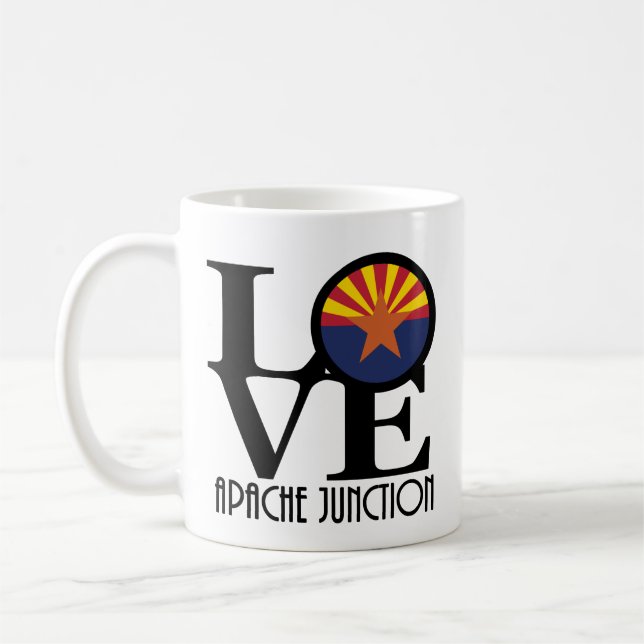 LOVE Apache Junction 11oz Coffee Mug (Left)