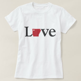 Love Arkansas Design T-Shirt