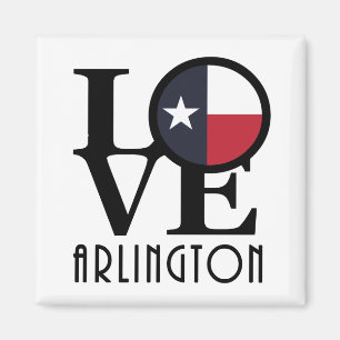 LOVE Arlington Texas Magnet