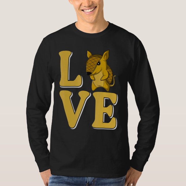 Love Armadillo T-Shirt (Front)