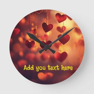 "Love Around the Clock" – Customisable Wall Clock
