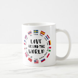 Love Around the World Languages Coffee Mug