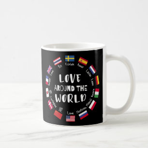 Love Around the World Languages Coffee Mug