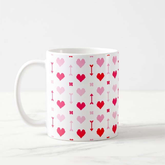 Love Arrows & Blossoms Classic Mug (Left)