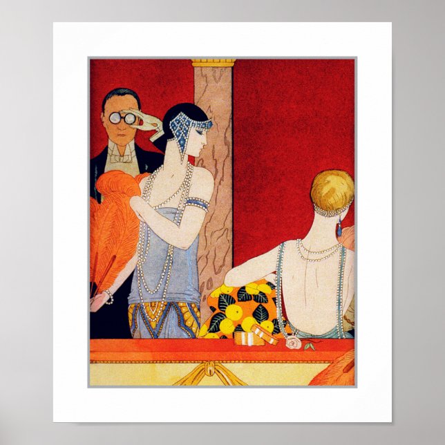 Love. Art Deco Art Print (Front)