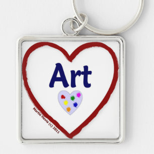 Love: Art - Keychain